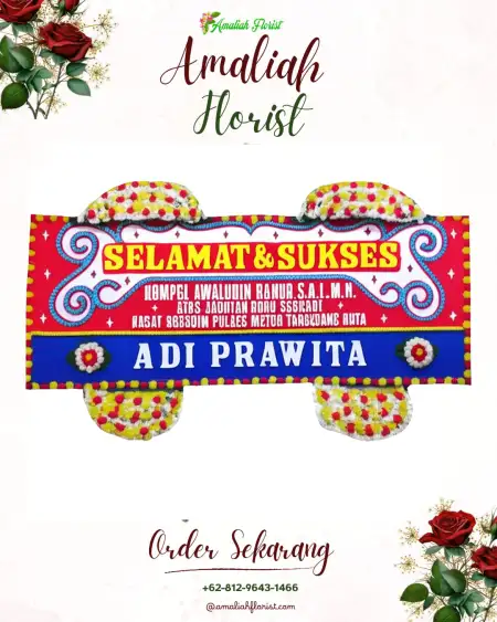 Papan Bunga Ucapan Selamat Mempawah Hilir